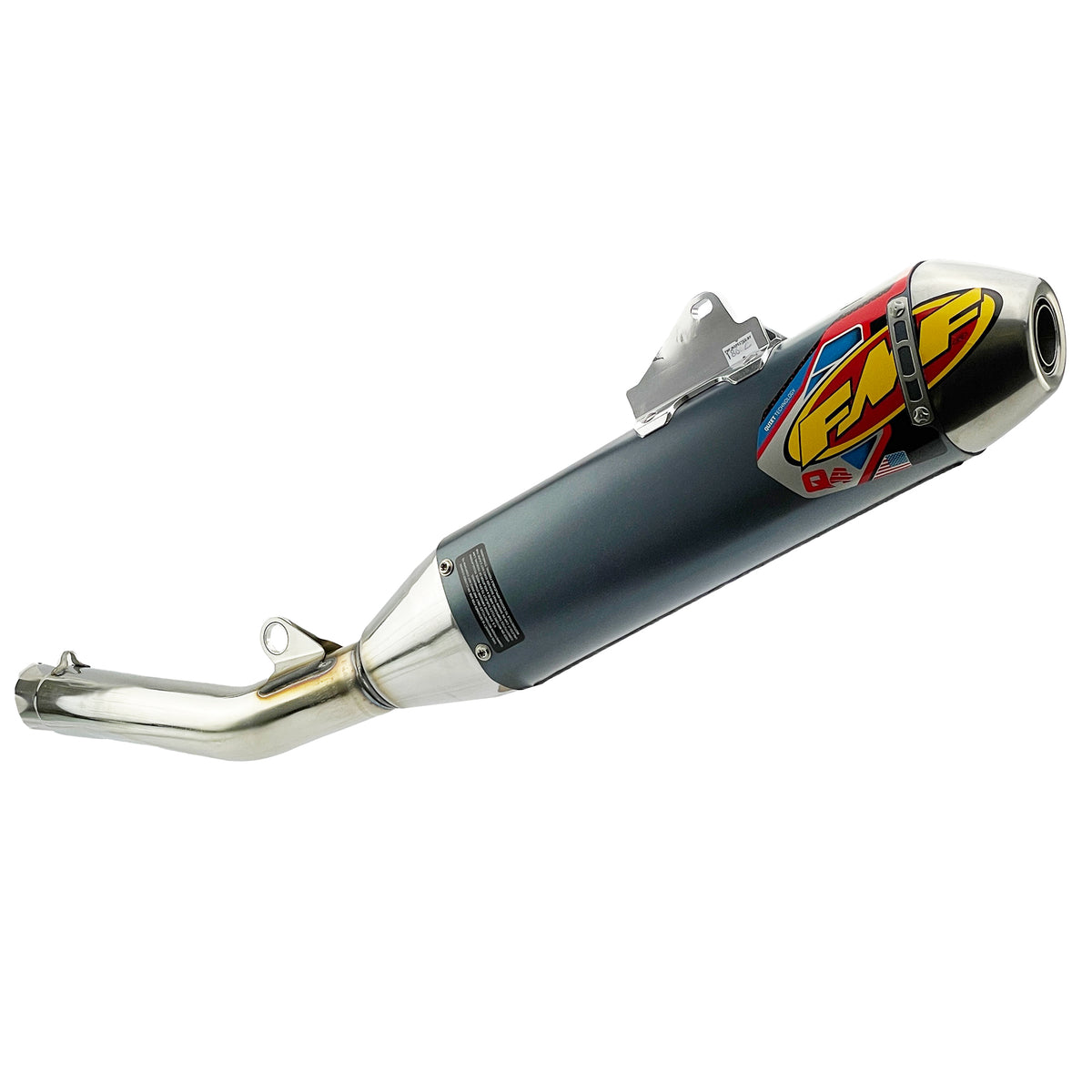 FMF Q4 Hex Exhaust Silencer 18-26 Yamaha 450 YZ WR F FX - FMF 044442