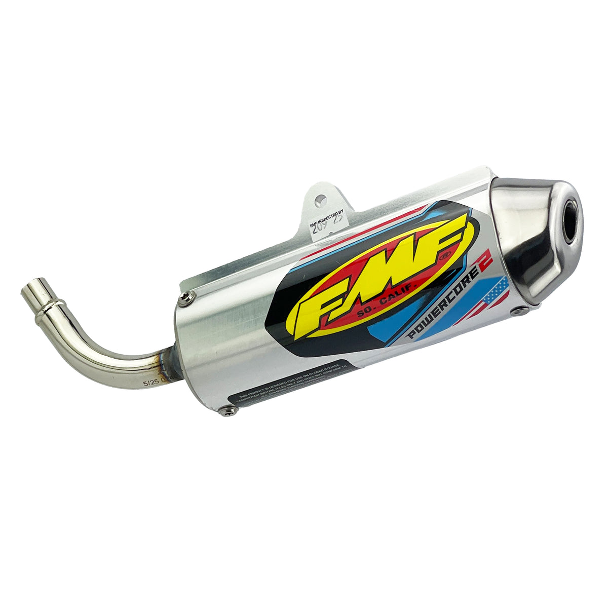 FMF Powercore 2 Exhaust Silencer 83-25 Yamaha PW 50 - FMF 024036
