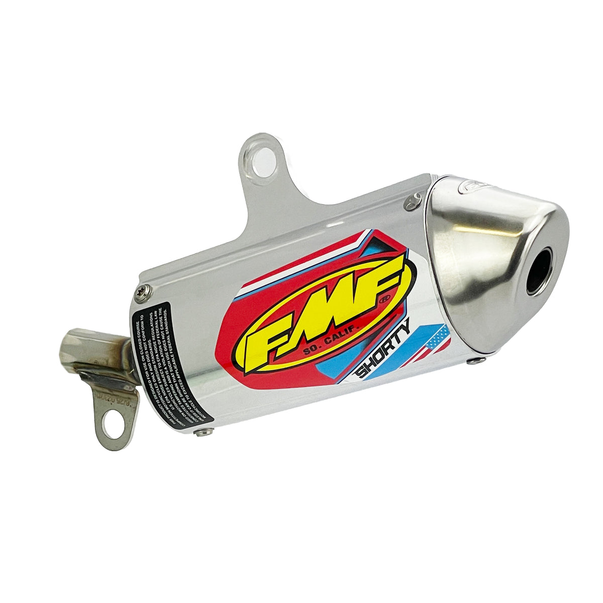 FMF Powercore 2 Shorty Exhaust Silencer 89-25 Suzuki RM 80 85 - FMF 023011