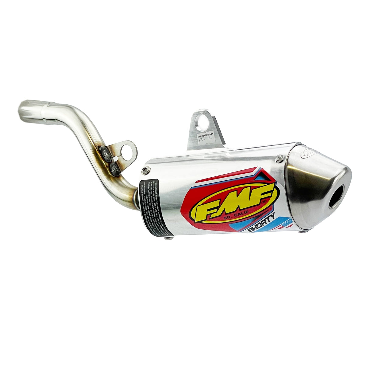 FMF Shorty Big Bore Exhaust Silencer 02-25 Kawasaki KX 85 100 112 - FMF 022059