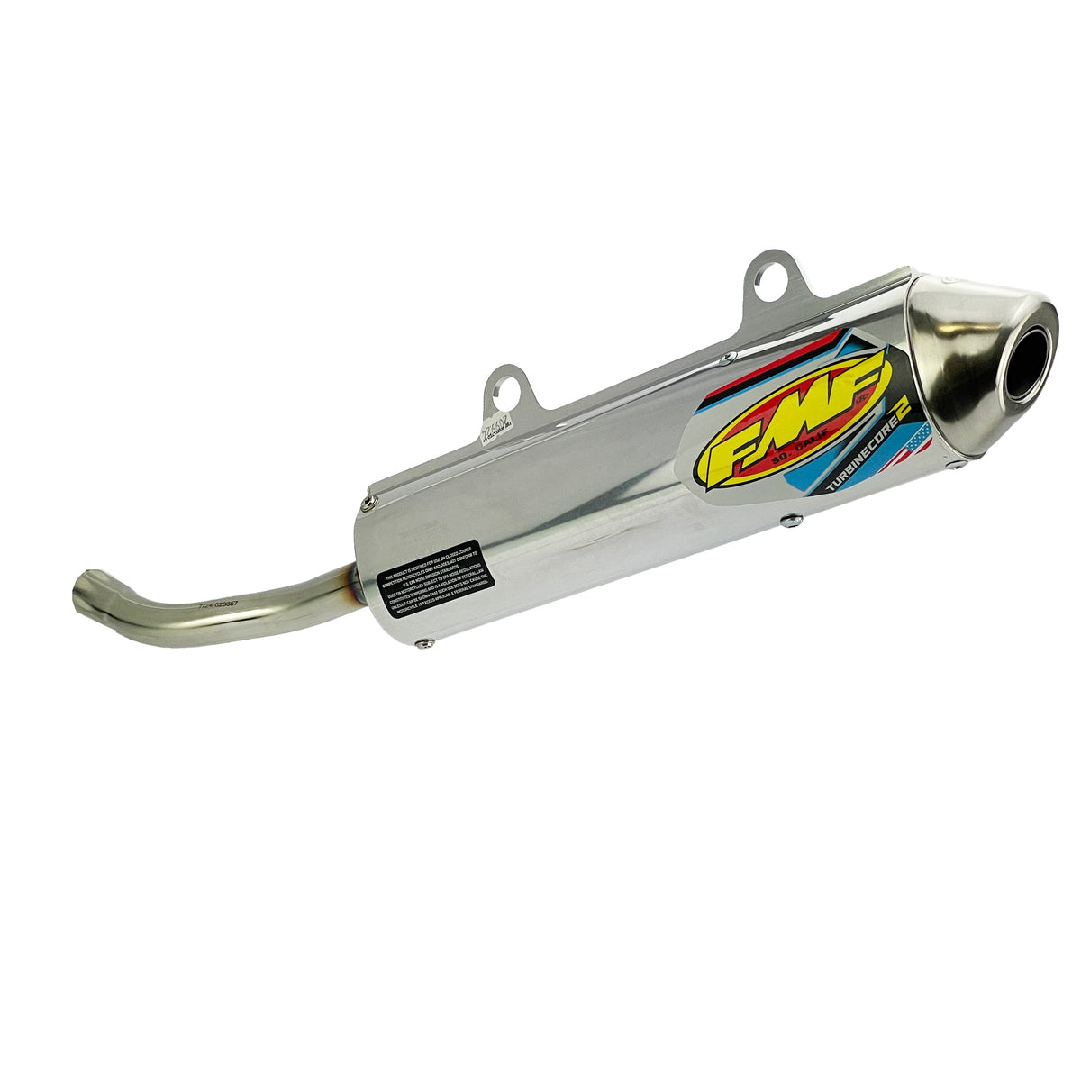 FMF Turbinecore 2 Exhaust Silencer 96-99 Yamaha YZ 125 - FMF 020357
