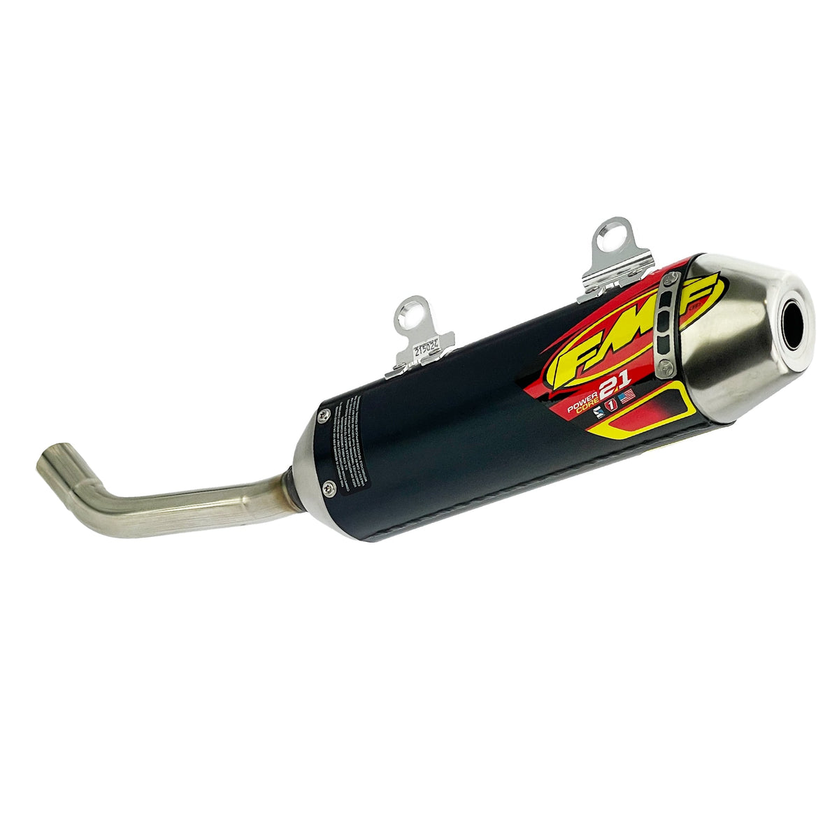 FMF Powercore 2.1 Shorty Exhaust Silencer 19-23 KTM Husqvarna GasGas 250 300 - FMF 025253
