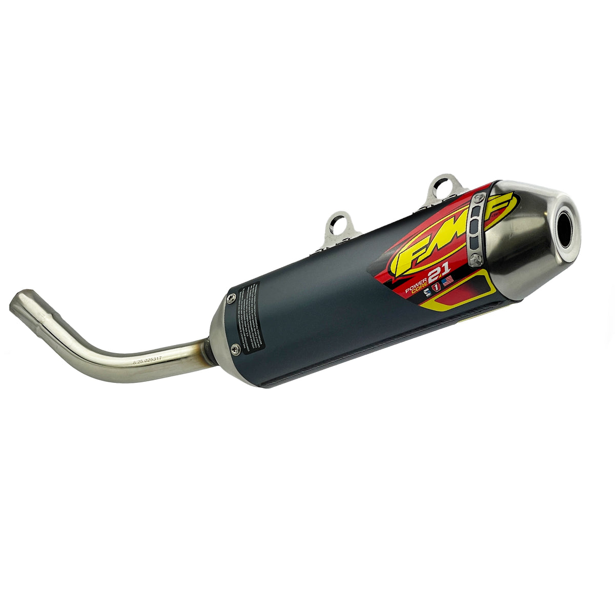 FMF Powercore 2.1 Shorty Exhaust Silencer 20-25 Beta 200 250 RR 300 RX - FMF 025317