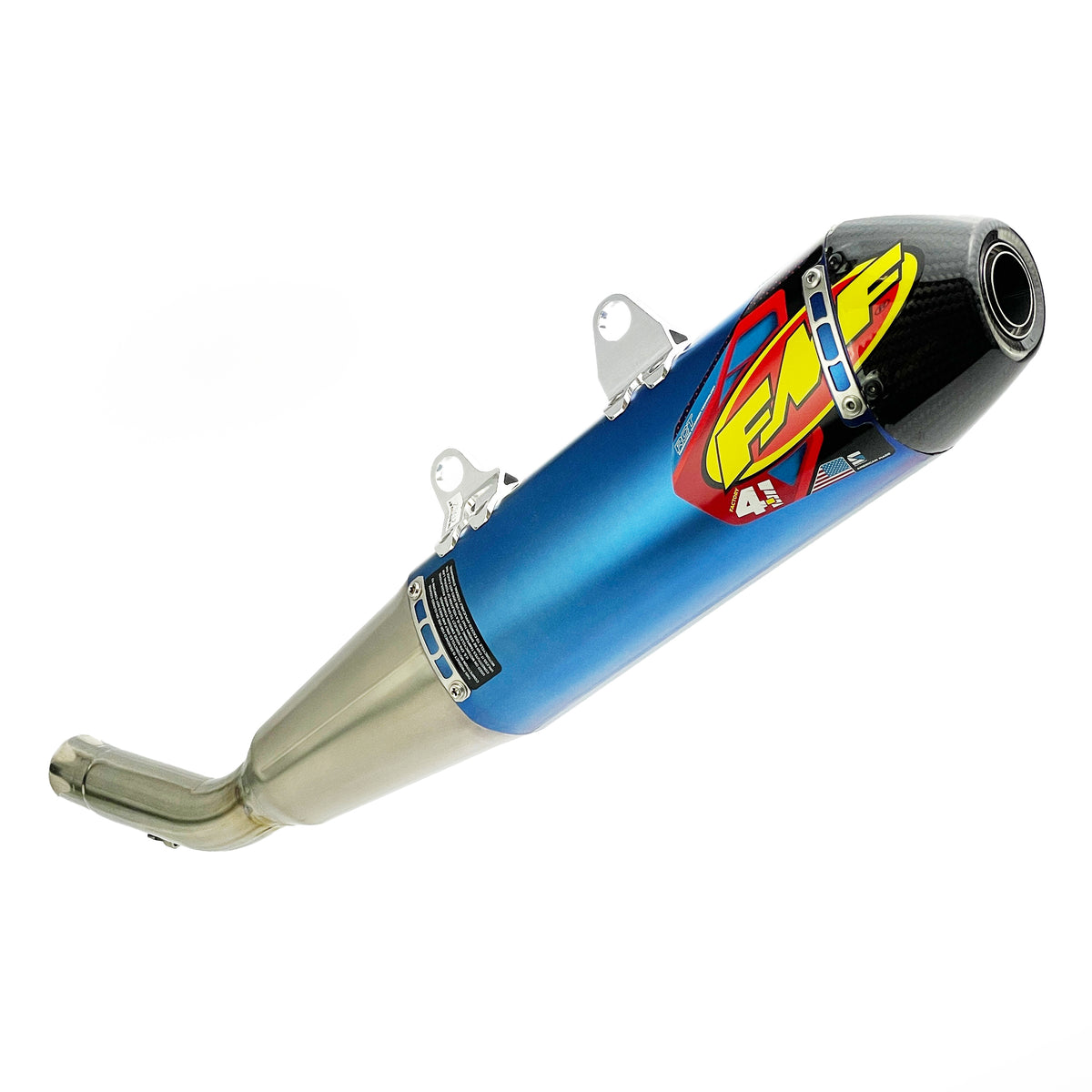 FMF Factory 4.1 RCT Titanium Anodized Exhaust Silencer 24-26 Triumph TF 250 E X - FMF 045695