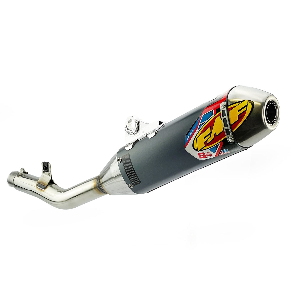 FMF Q4 Hex Exhaust Silencer 24-25 Kawasaki KX 450 F X - FMF 042402