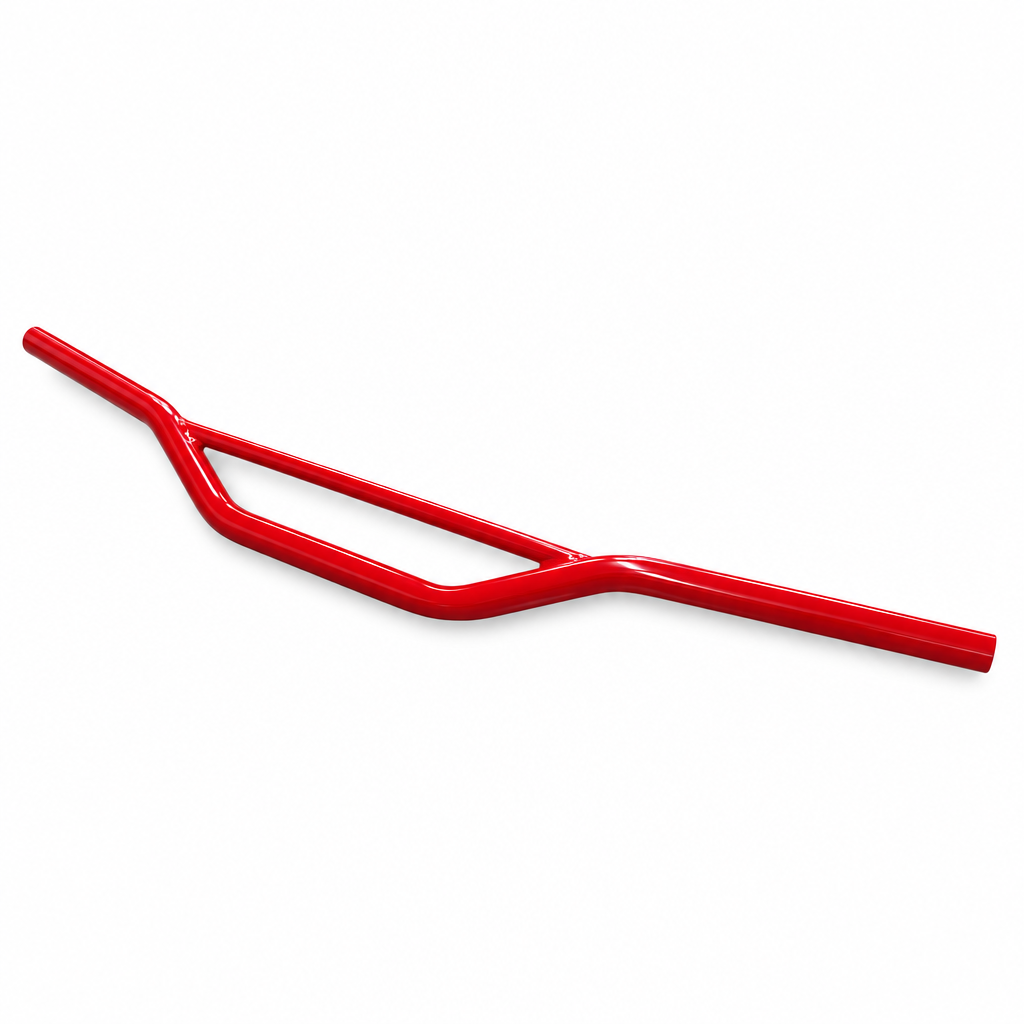 Factory Image Racing 22.2mm handlebars in red product photo