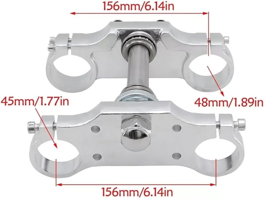 Factory Image Racing Pit Bike Triple Clamp Set 45mm 48mm Forks