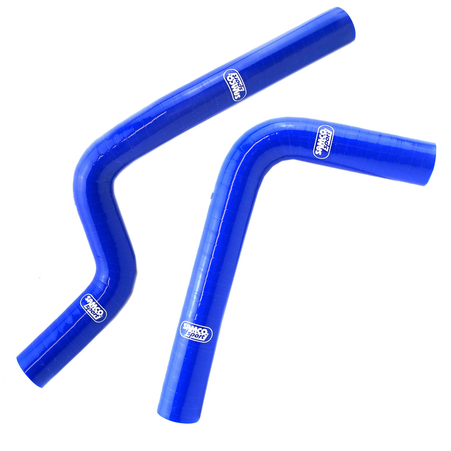 COOLANT HOSE 2 PIECE KIT BLUE 88-89 KAWASAKI 125 KX SAMCO SPORT KAW-71-BU