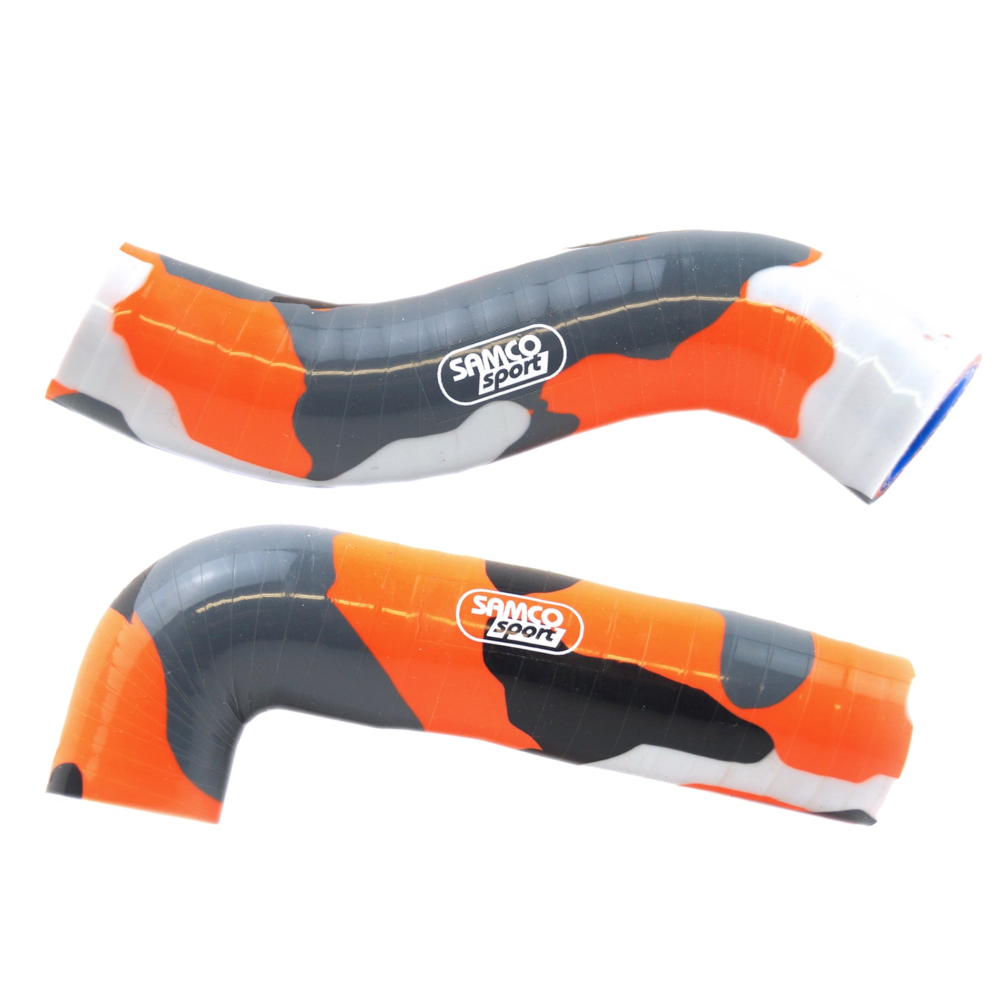 COOLANT HOSE 2 PIECE KIT ORANGE CAMO 18-25 GAS GAS HUSQVARNA KTM 85 MC TC SX SAMCO SPORT KTM-97-SOL