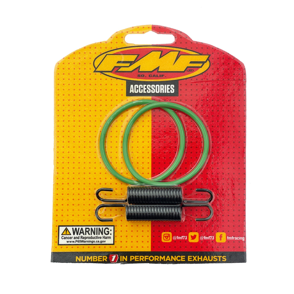FMF Exhaust Pipe Spring & O-Ring Kit 88-04 Kawasaki KX 250 500 - FMF 011312