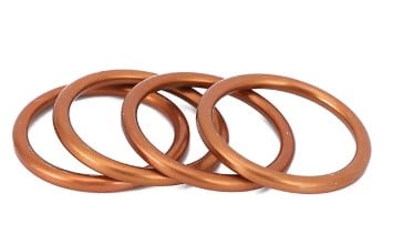 EXHAUST GASKETS PK4 35x42x4 HONDA ST1100 1300 CTX1300 VF1100S C VF1000R CBR650F 900RR