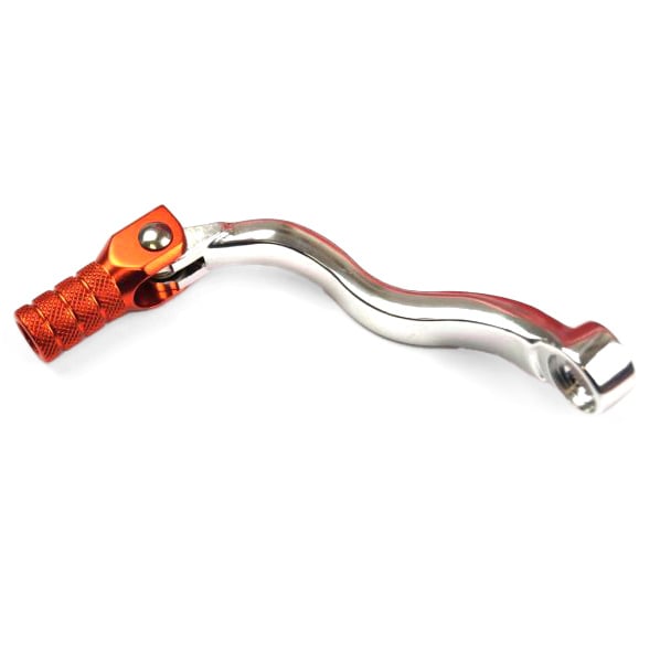 Factory Image Racing Gear Lever Shift KTM SX SXF, KTM 54834031000 MX-08063OR, FIR Brand, Silver & Orange