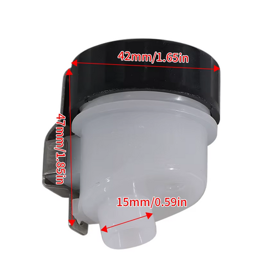 Dirt Racing Clutch Master Cylinder Reservoir Cup 97-16 Honda Suzuki Cbr Vtr Rvt RC51 Cb Gsxr 1000 22887-MBB-006