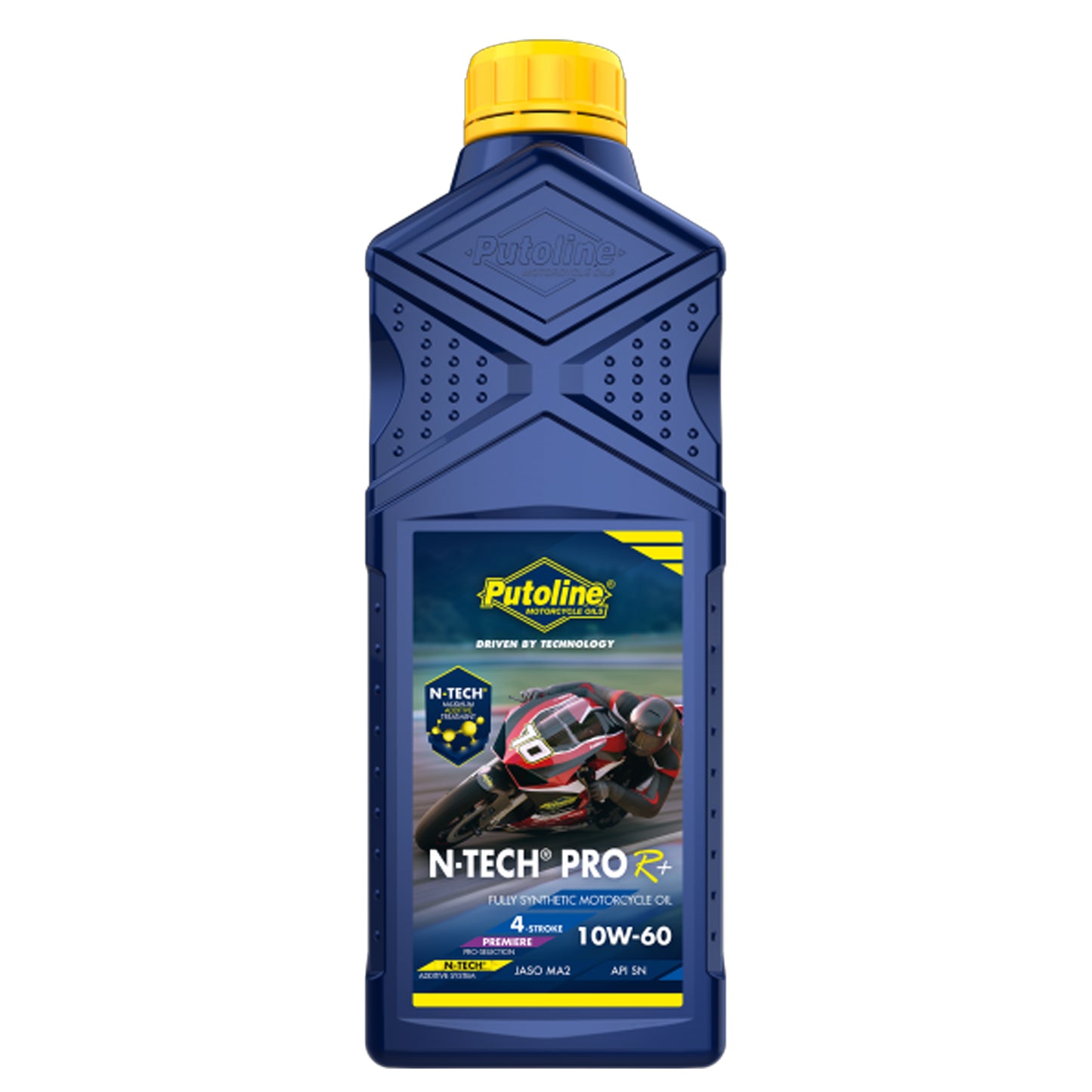 1LT N-TECH PRO R+ 10W/60, WAS CALLED N-TECHR+10/60, PUTOLINE OIL N-TECHR+10/60-1, BOX = 12