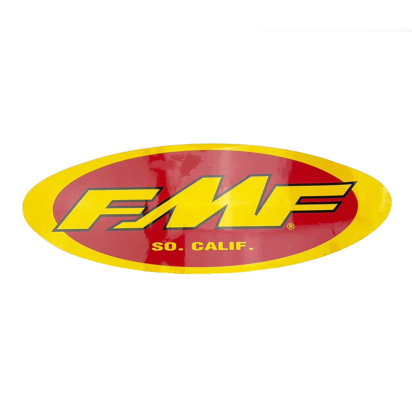 Oval Trailer Exhaust Sticker 34.75 Inch Universal - FMF 011320