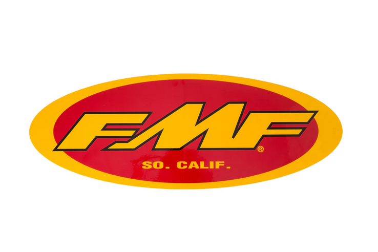 FMF Oval Trailer Exhaust Sticker 34.75 Inch Universal - FMF 011320