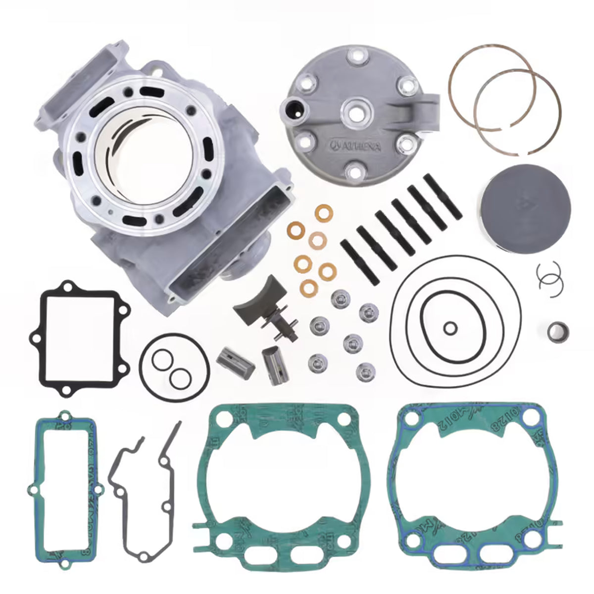 Cylinder Full Kit +5.60mm Big Bore 72.00mm New Version Yamaha 2003 - 2025 YZ 2T 250 Athena P400485100104