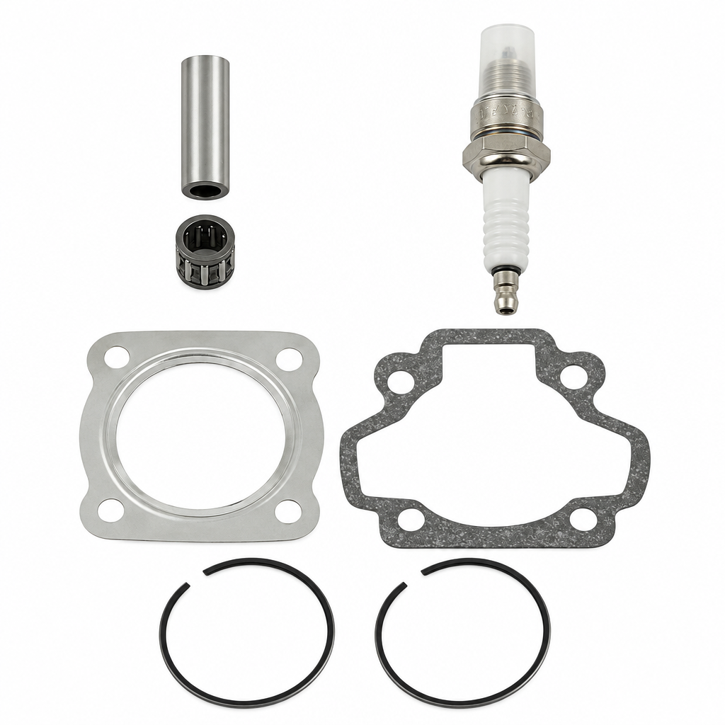 Dirt Racing Piston Kit And Gasket Set 44.00mm Yamaha PW50 Big Bore 60