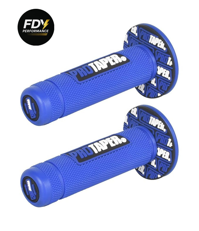 BLUE Pro Taper Handlebar Grips – Premium Universal 7/8”