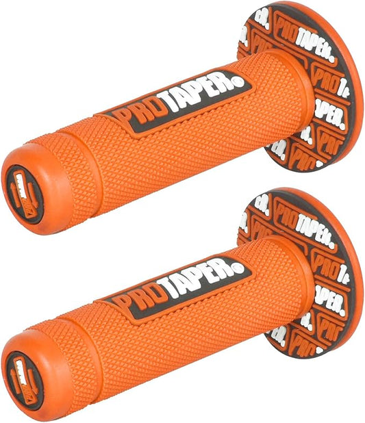 Orange Pro Taper Handlebar Grips – Premium Universal 7/8”