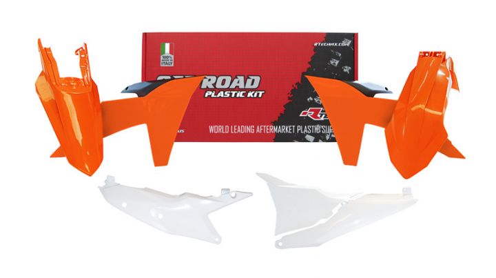 PLASTIC KIT/5 2024-2025 KTM EXC, EXC-F OEM, RTECH R-KITKTM-OEM-524