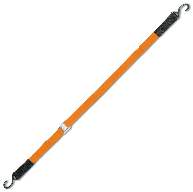 Cam Buckle Straps with S-Hooks and Eyes 250kg High-Tenacity Polypropylene 3m - Robur 8188FG2 3