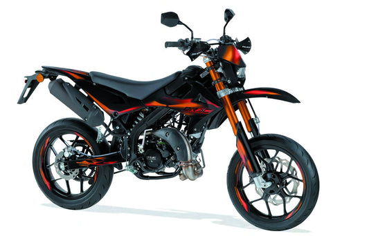 DRAC Supermoto RE Northern Lights 50 Road Legal Supermoto Black