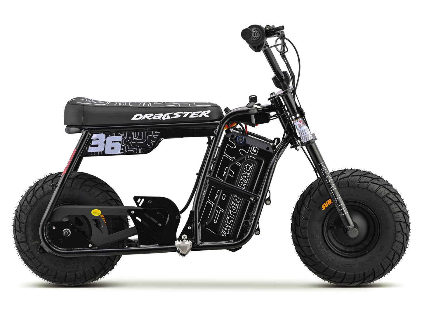 EBOX Dragster 2.0 kW Electric Mini Bike – 2000 W Brushless DC – 60 V 18.2 Ah Lithium – Finance Available