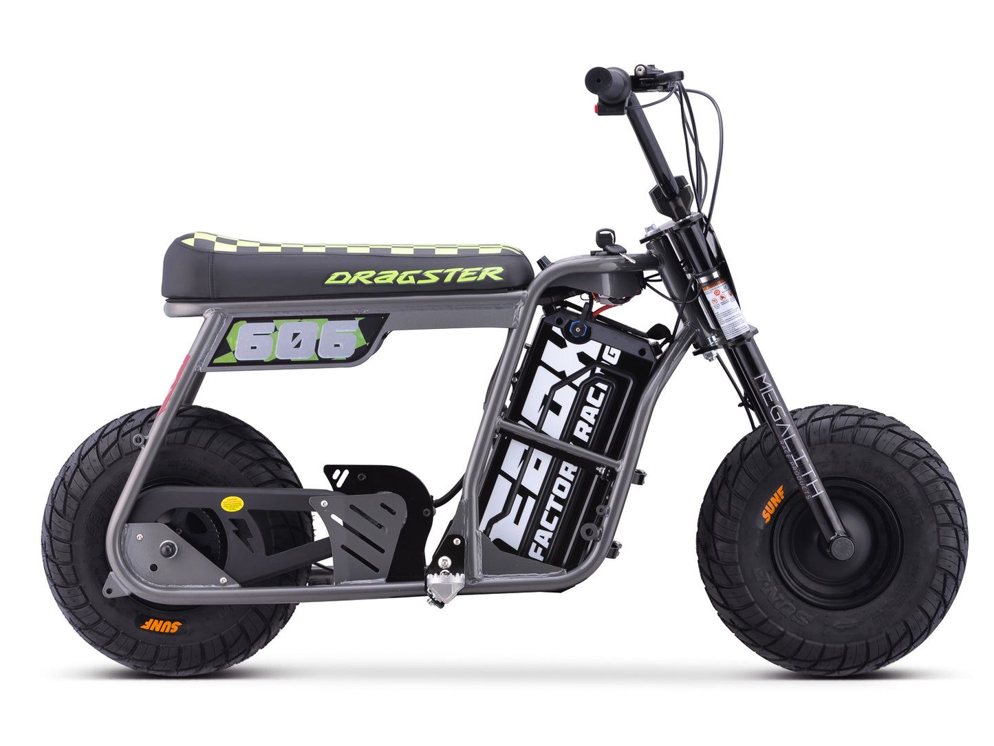 EBOX Dragster 2.0 kW Electric Mini Bike – 2000 W Brushless DC – 60 V 18.2 Ah Lithium – Finance Available