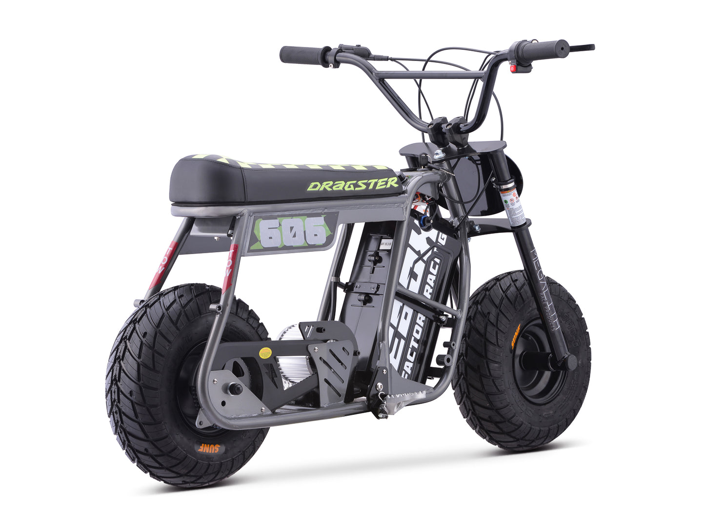 EBOX Dragster 2.0 kW Electric Mini Bike – 2000 W Brushless DC – 60 V 18.2 Ah Lithium – Finance Available