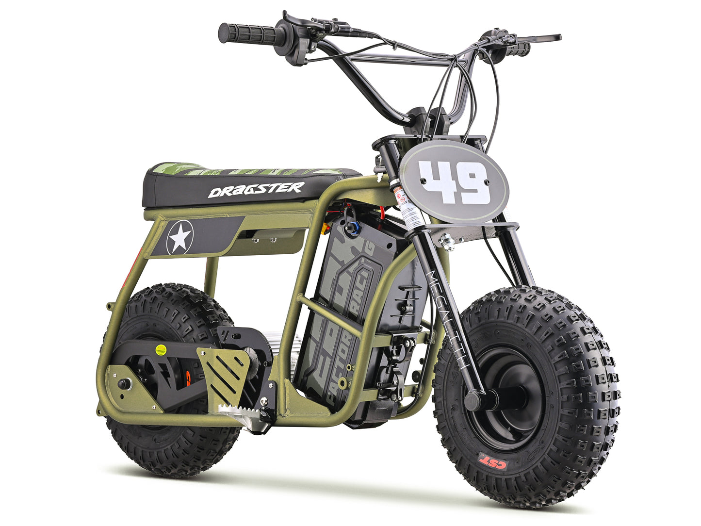 EBOX Dragster 2.0 kW Electric Mini Bike – 2000 W Brushless DC – 60 V 18.2 Ah Lithium – Finance Available