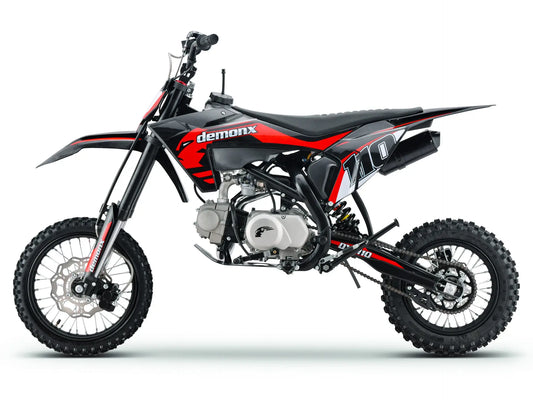 Demon X DXR110 Pit Bike | 110cc Semi Automatic | 14/12 Wheels
