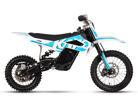 Kayo eT110 Electric Dirt Bike – 1000 W (2.5 kW Peak) Brushless DC – 60 V 18.2 Ah Lithium – Brand New – Finance Available