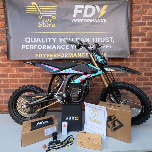 2025 Sur-Ron Hyper Bee – Blue – 12kW Electric Off-Road Bike – Finance Available