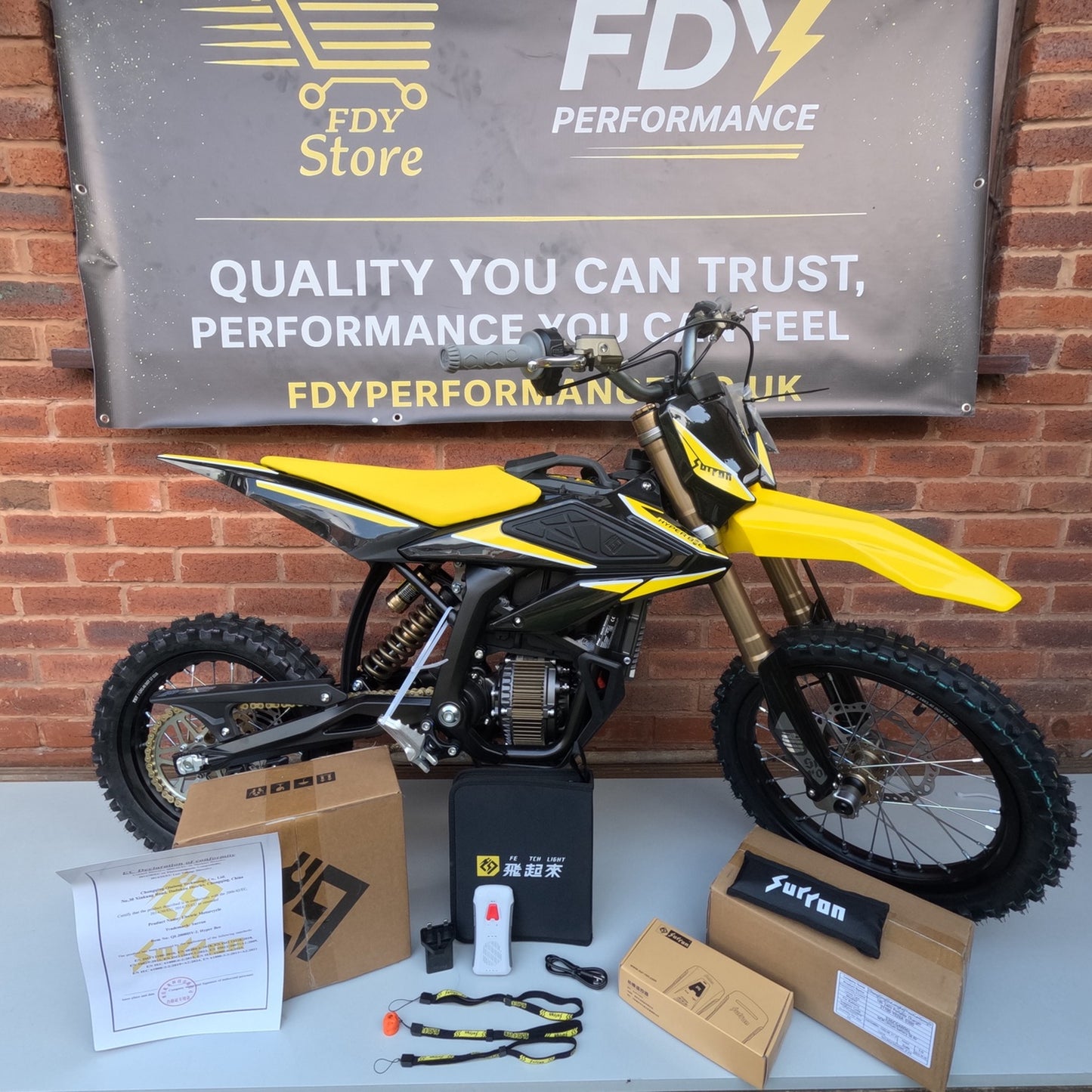 ποΈ Win a - 2025 Sur-Ron Hyper Bee β Yellow β 12kW Electric Off-Road Bike β Finance Available