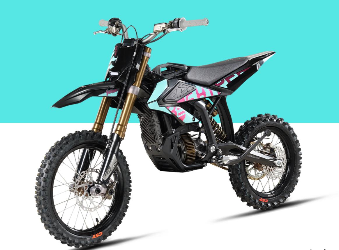 Sur-Ron Hyper Bee 2025 Electric Dirt Bike – 14/12” Lightweight MX for Kids | 40mph Top Speed | Long-Range Lithium Power