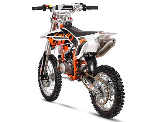 Kayo KT50 14/12 Dirt Bike – 50.2cc 2-Stroke, Auto, Electric + Kick Start – Brand New – Finance Available