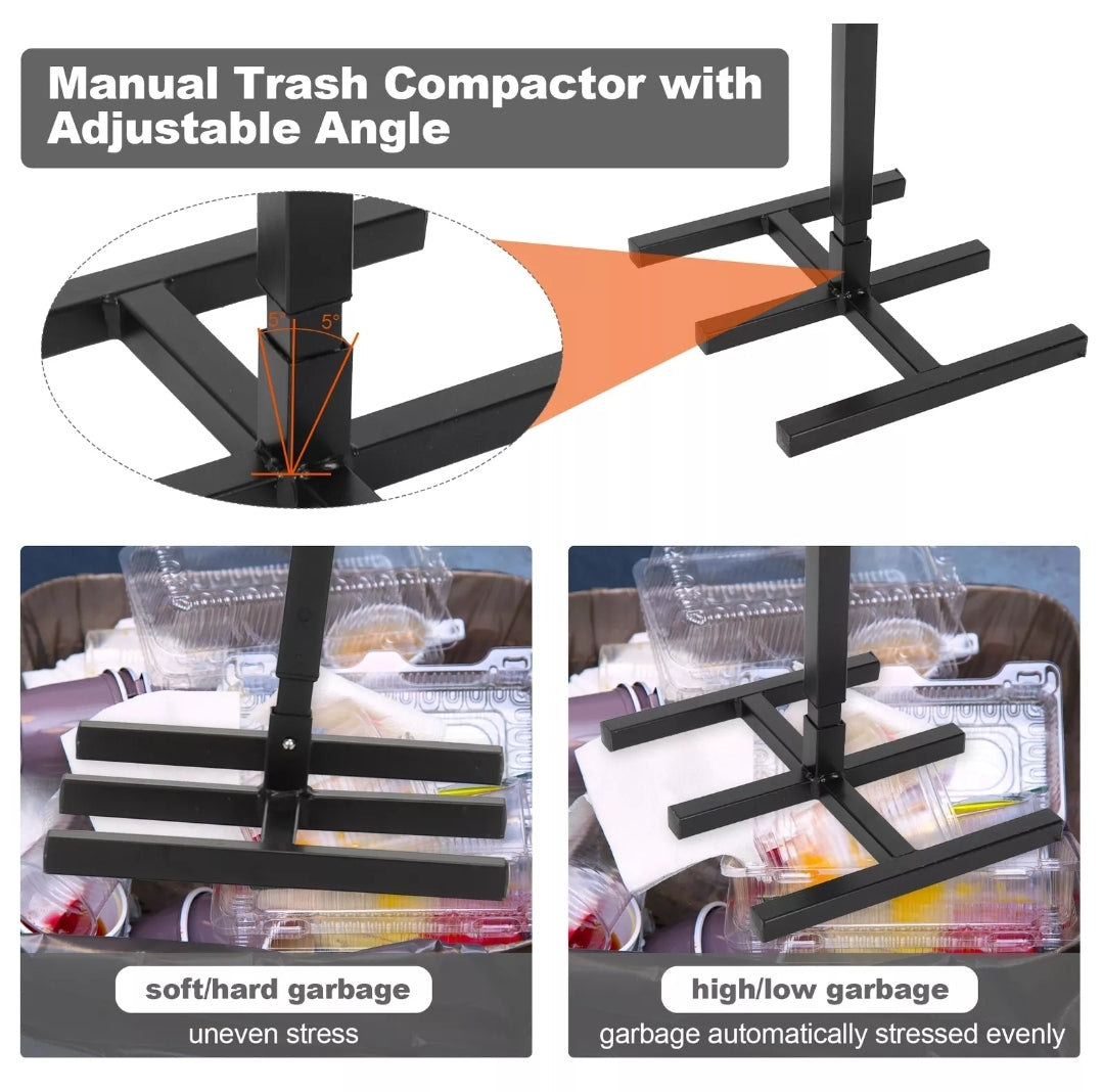 ♻️ Wheelie Bin Compactor – Heavy-Duty Waste Crusher for 120L/240L/360L Bins