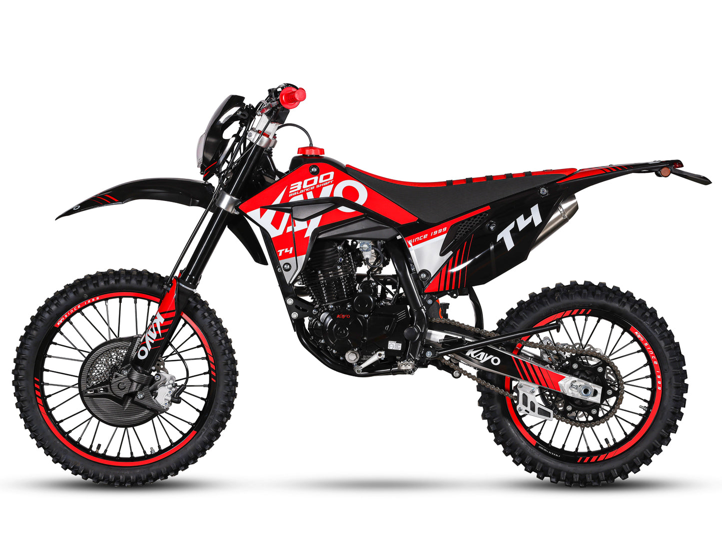 Kayo T4 300 Enduro – 271cc 4-Stroke Air-Cooled – Finance Available