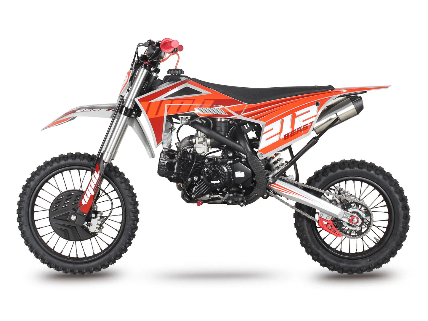 WPB 212 BEAST Pit Bike | 212cc Electric Start | 5-Speed Race Edition | 17/14 Wheels