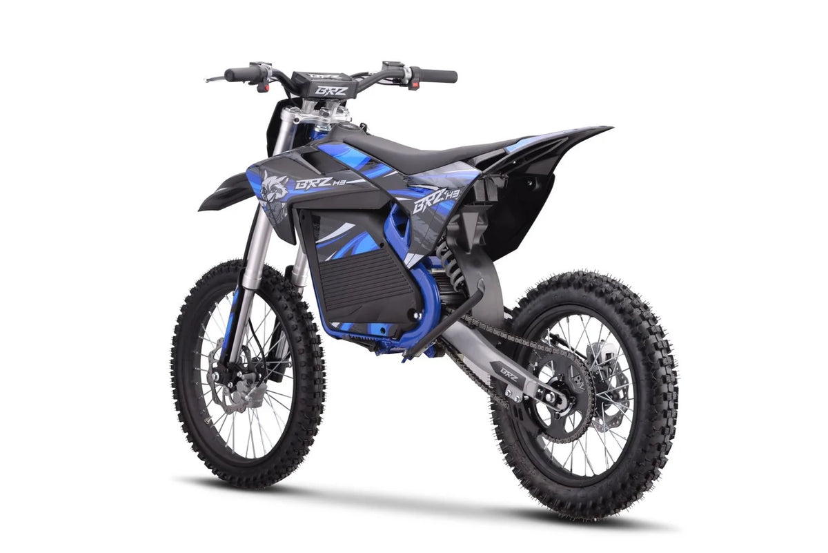 BRZ Neon Thunder Pro 72V 5000W Electric Dirt Bike RED