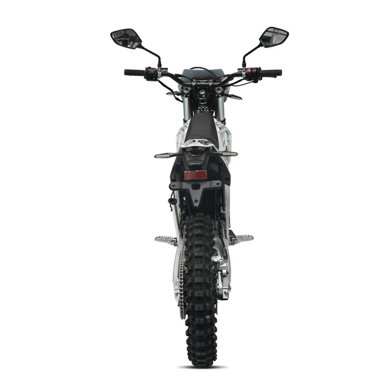 BRZ Racoon Pro 84V 60Ah 12kW Road Legal Electric Dirt Bike WHITE