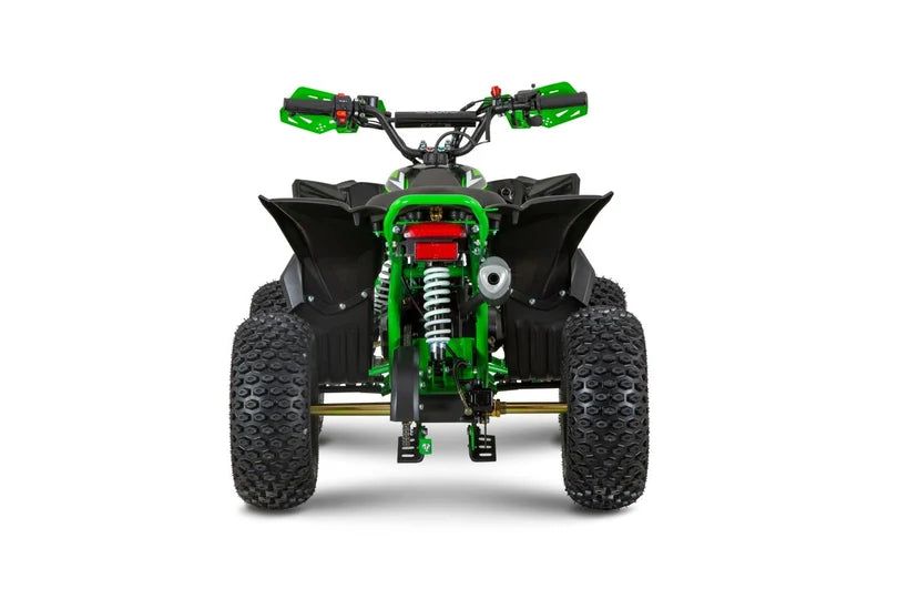 Elite 2025 Exhilarator Pro 110cc Petrol Junior Quad Bike green