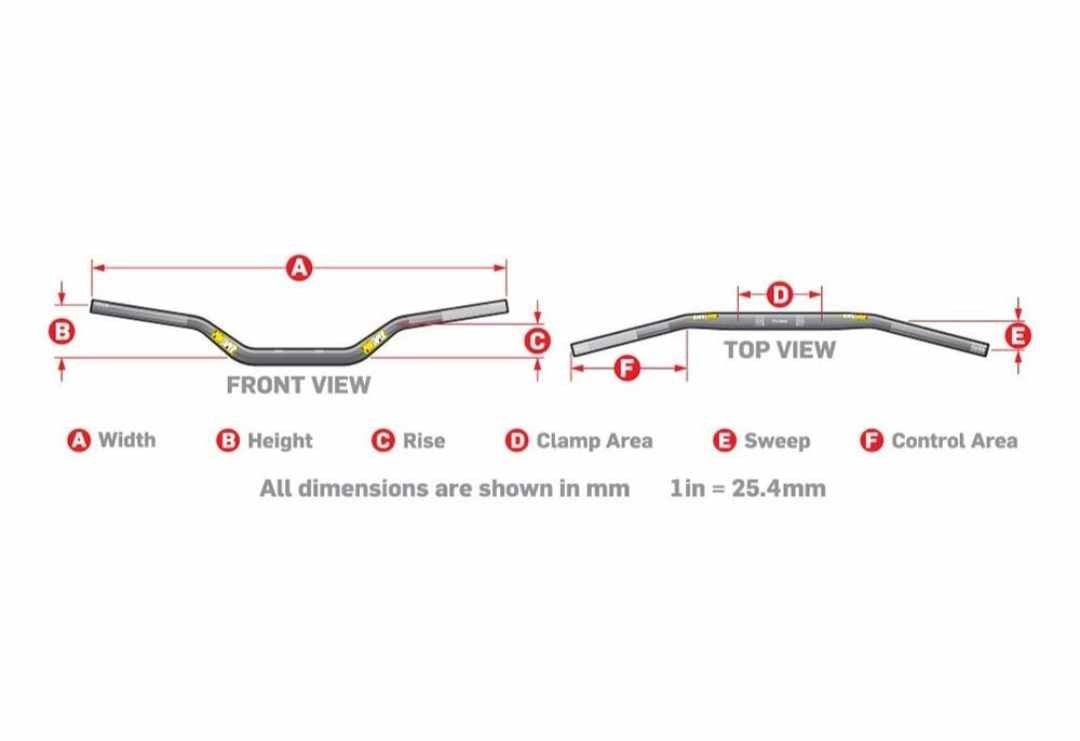 🔥 Pro Taper EVO Premium Handlebars – Gold | 28mm Universal Fit | On-Road & Off-Road Motorcycle Bars