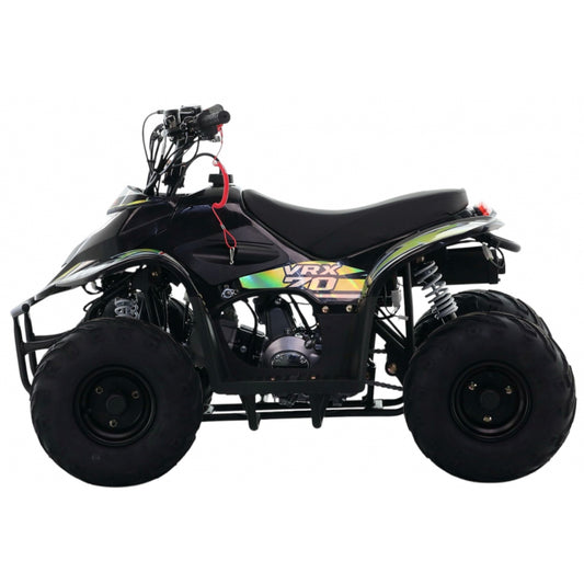 Kids 70cc Automatic VRX70 Quad Bike – Black