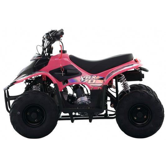 Kids 70cc Automatic VRX70 Quad Bike –Pink
