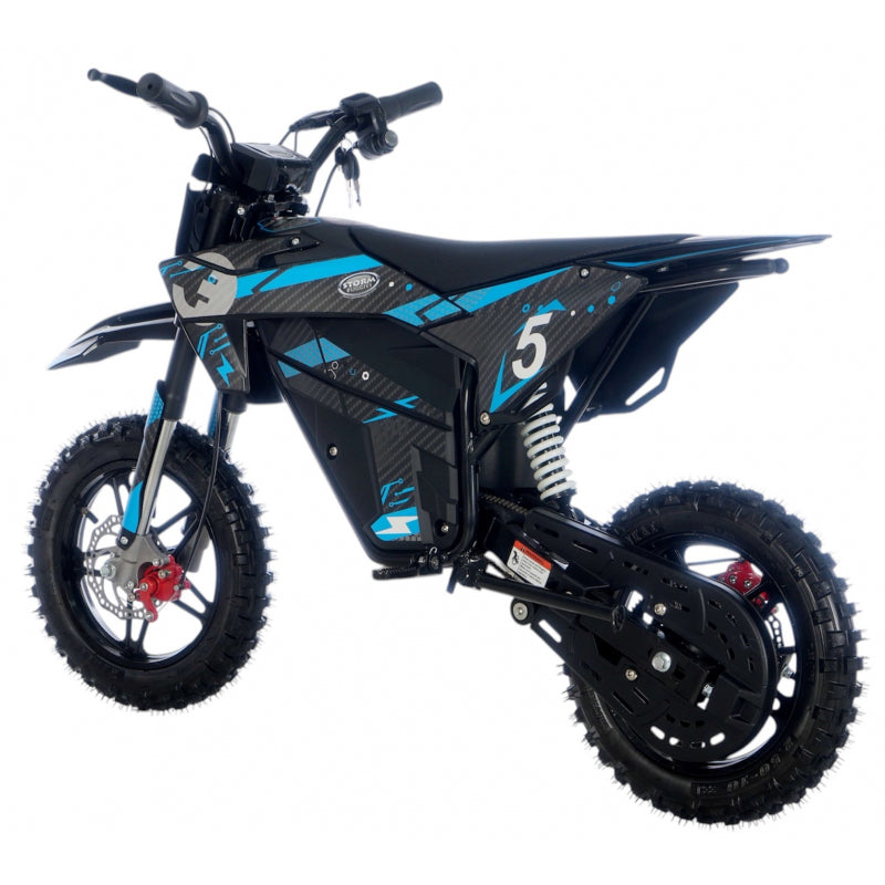 Kids 800W 36V Electric Dirt Bike Black