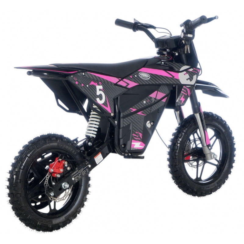 Kids 800W 36V Electric Dirt Bike Blue