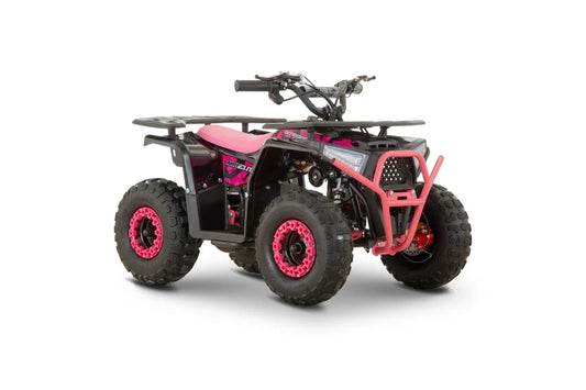 MRF Mega Elite 2025 48V 1000W Kids Electric Quad Bike RED