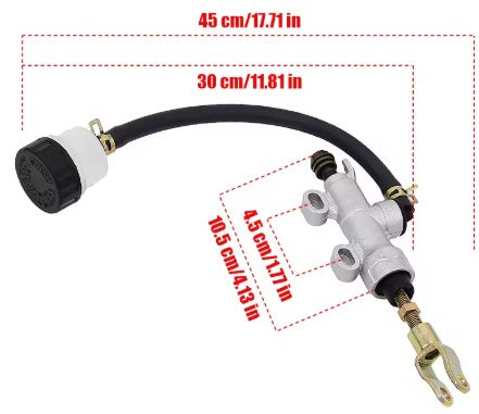 Dirt Racing Master Cylinder Honda CBR250 CB400 Vtec CB-1 VFR400